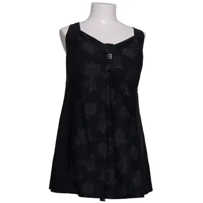 Swim dress (Black) from Ulla Popken Elastane, Polyamide