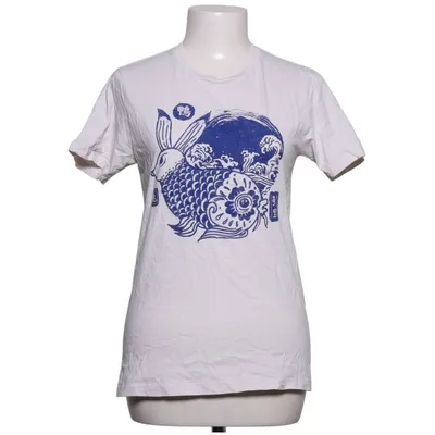 T-shirt (Hvid, Blå) fra Wituka
