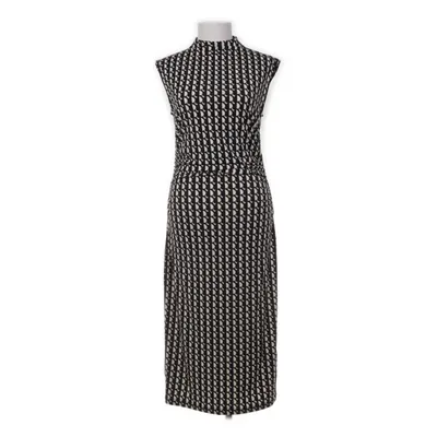 Jurk (Zwart, Meerkleurig) van H&M Modern Classic Polyester, Elastaan