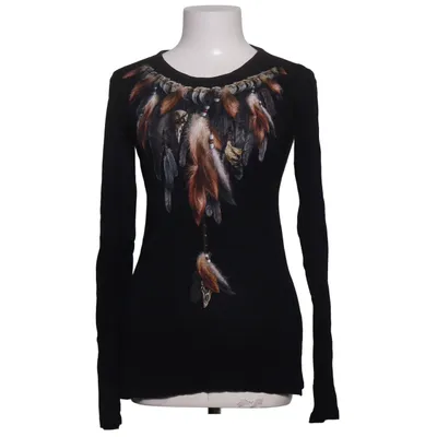 Lange mouwen shirt (Zwart, Meerkleurig) van Spiral Elastaan, Viscose