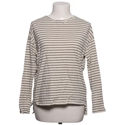 Long sleeve T-shirt (White, Black) from Åhléns Organic cotton