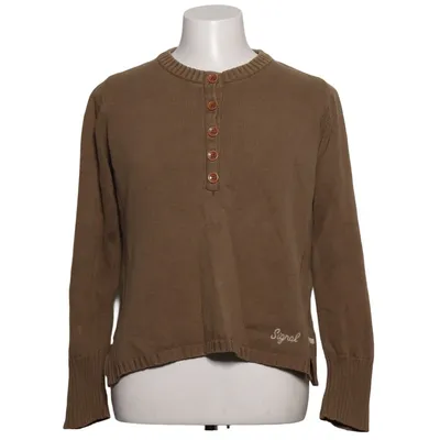 Henley shirt (Bruin) van Signal Clothing Katoen