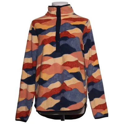 Fleecetrøje (Blå, Orange, Flerfarvet) fra Tchibo Polyester