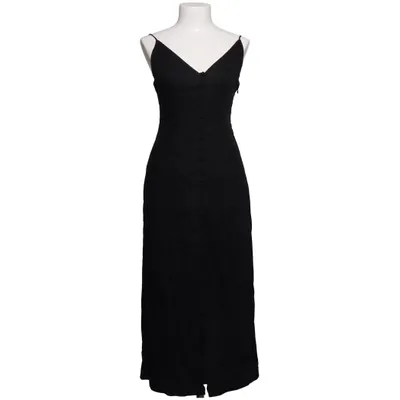 Jurk (Zwart) van H&M Katoen, Linnen, Viscose