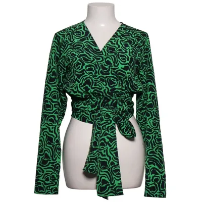 Omlottblus (Grön, Svart) från Rodebjer Återvunnen polyester
