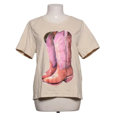 T-shirt (Beige) from Monki Cotton