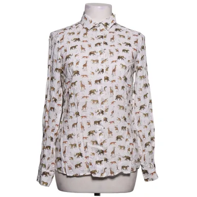 Bluse (Hvid, Flerfarvet) fra La Fée Maraboutée Viscose