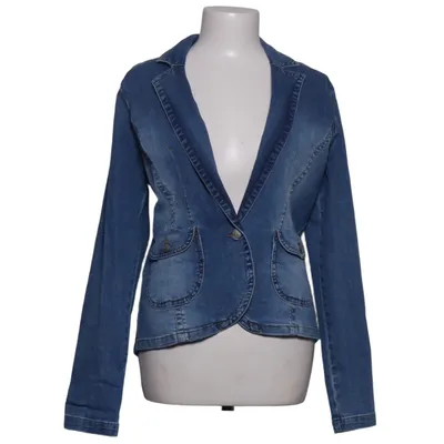 Denim jacket (Blue) from Deerberg Cotton, Elastane