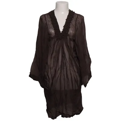 Beach dress (Brown) from Tonycohen Silk, Viscose