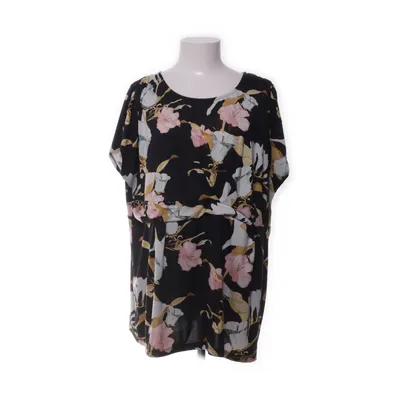 Top (Black, Multicolored) from Happy Holly Elastane, Modal