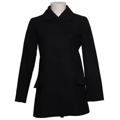 Mantel (Schwarz) von COS Polyester, Viskose, Wolle