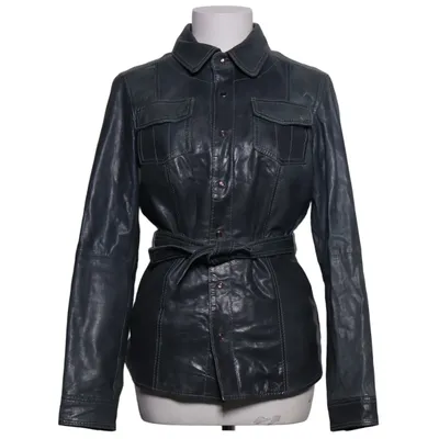 Leren jack (Blouse 201) van Goosecraft Leer, Polyester