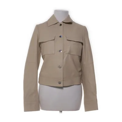 Läderjacka (Beige) från Jofama Polyester, Skinn