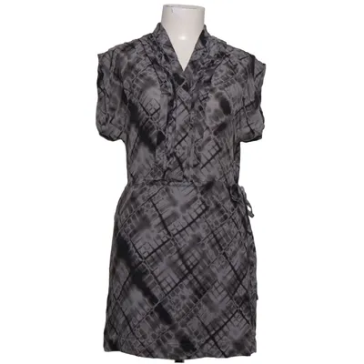 Robe (Gris, Noir) de Banana Republic Polyester, Soie
