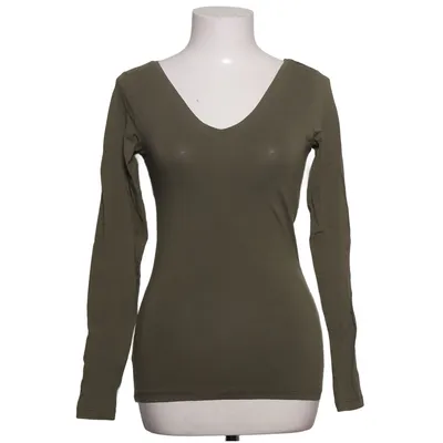 T-shirt à manches longues (Vert) de Zalando Essentials Coton, Élasthane