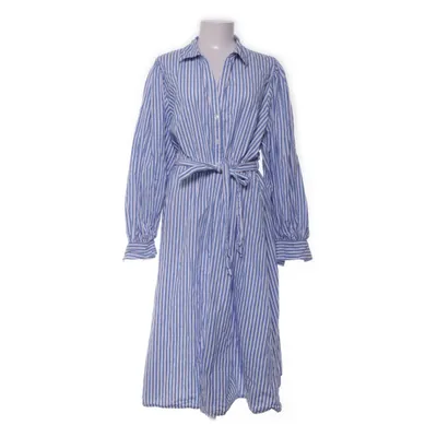 Jurk (Wit, Blauw) van Ellos Katoen