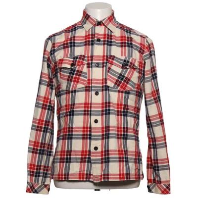 Chemise en flanelle (Rouge, Bleu, Blanc) de Encore Coton