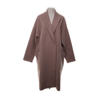 Frakke (Lilla, Beige) fra Carin Wester Polyester, Uld, Viscose