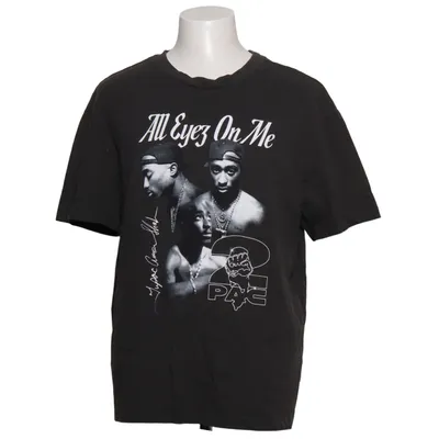 T-shirt (Gris) de 2Pac Coton