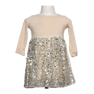 Jurk (Beige, Zilver, Meerkleurig) van H&M Polyester