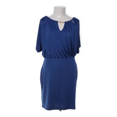 Jurk (Blauw, Goud) van Bodyflirt Polyester