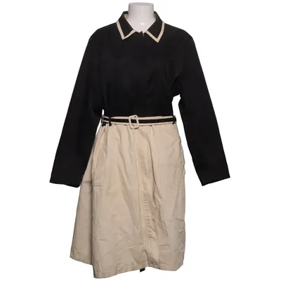 Trench coat (Black, Beige) from Mart Visser Cotton, Elastane, Polyester