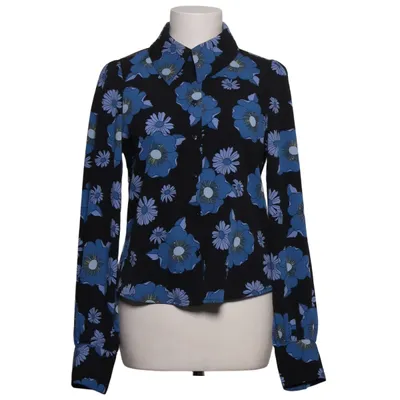 Blouse (Blue, Black, Multicolored) from Monki Polyester