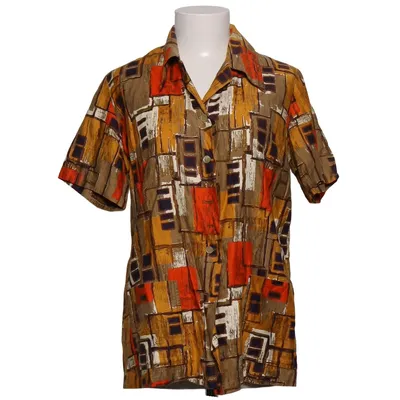 Chemise à manches courtes (Marron, Orange, Multicolore) de The Classics