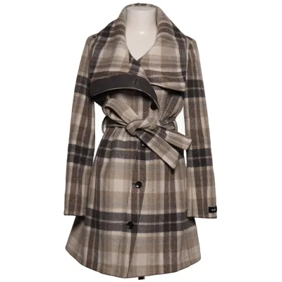 Kappa (Grå, Beige, Vit) från DKNY Polyester, Polyuretan, Ull