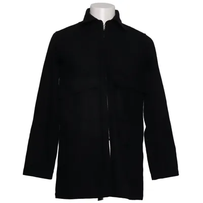 Overshirt (Black) from L'Homme Rouge Polyester, Wool