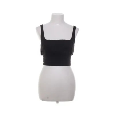 Crop top (Black) from Chloé B x NA-KD Polyester