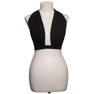 Halter neck top (Black) from Michael Costello x Revolve Bamboo, Elastane