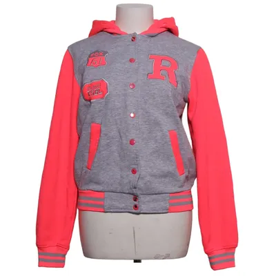 Varsity jacket (Gray, Pink, Multicolored) from Urban Diva