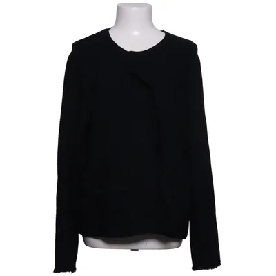 Wrap cardigan (Black) from Mona Acrylic, Polyamide, Polyester, Viscose