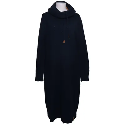 Jurk met col (Blauw) van Bonprix Acryl