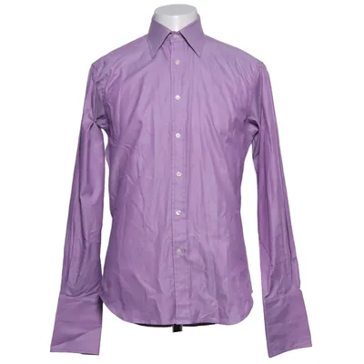 Shirt (Lila) van TM Lewin Katoen