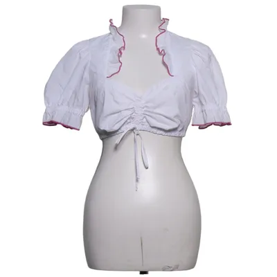 Dirndl blouse (White) from Alpina Cotton, Polyester