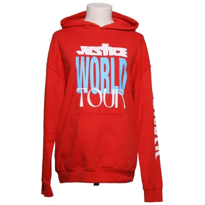 Huvtröja (Röd) från Justin Bieber Bomull, Polyester