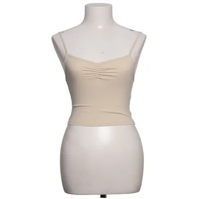 Crop top (Beige) från Divided by H&M Bomull, Elastan