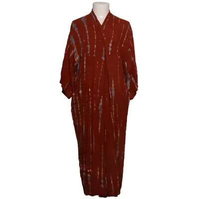 Dressing gown (Orange, Gray) from Jewels by Indiska Viscose