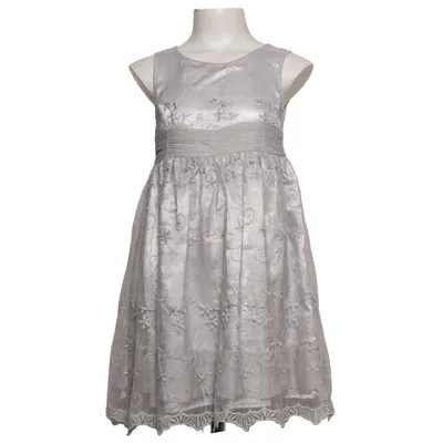 Flower girl dress (Silver) from Young Dimension Polyester