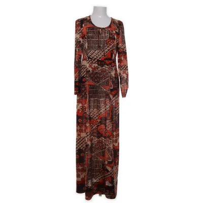 Långklänning (Brun, Röd, Flerfärgad) från Elson