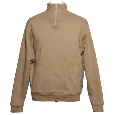 Collegetröja (Beige) från Brubaker Bomull, Polyester