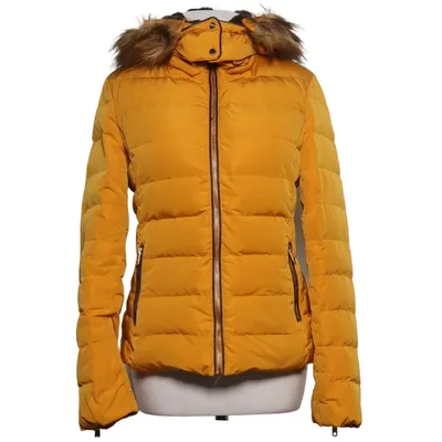 Veste d'hiver (Jaune) de Zara Basic Outerwear Duvet, Plume