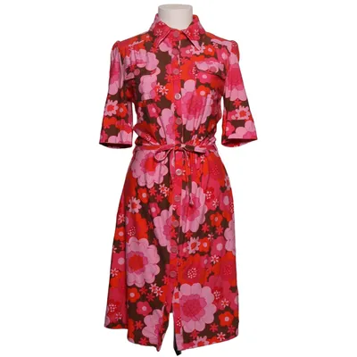 Skjortklänning (Rosa, Brun, Röd, Flerfärgad) från Tante Betsy