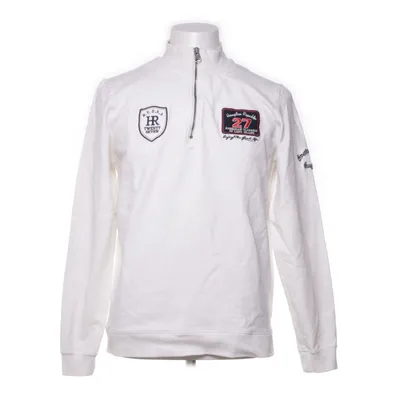 Collegetröja (Vit) från Hampton Republic Bomull, Elastan