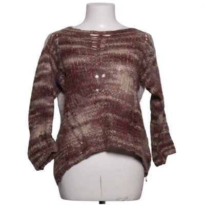 Sweater (Hvid, Rød) fra Maryley Akryl, Mohair, Polyamid, Polyester