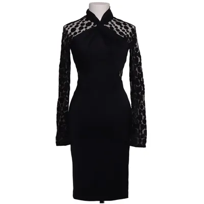 Jurk (Zwart) van Karen Millen Acetaat, Elastaan, Polyamide, Polyester, Viscose