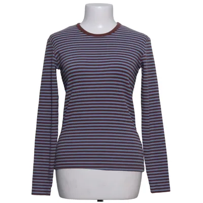 Long sleeve T-shirt (Blue, Brown) from Danefae Cotton, Elastane, Viscose