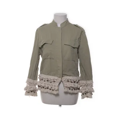 Jakke (Beige) fra Zara Woman Bomuld, Polyamid